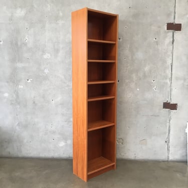 Mid Century 5 Shelf Bookcase Made In Denmark