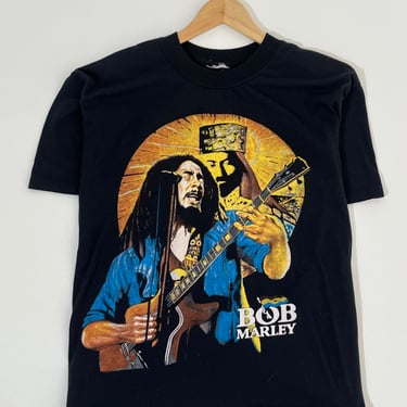 Vintage 1990's Bob Marley & Jesus T-Shirt Sz. L