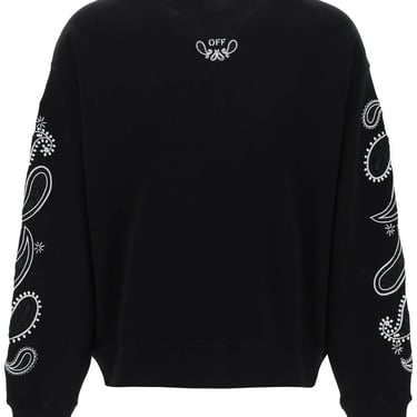 Off-White 'Arrow Bandana Crewneck Sweat Men