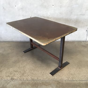 Industrial Metal Desk