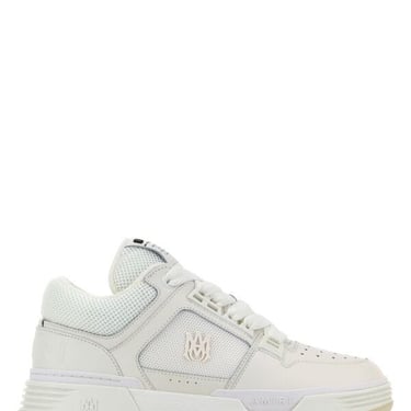 Amiri Men White Leather And Fabric Ma-1 Sneakers