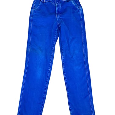 Vintage 90's Cross J Blue Denim High Waisted Jeans Sz 27