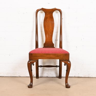 Kittinger Queen Anne Solid Mahogany Dining Chair or Side Chair