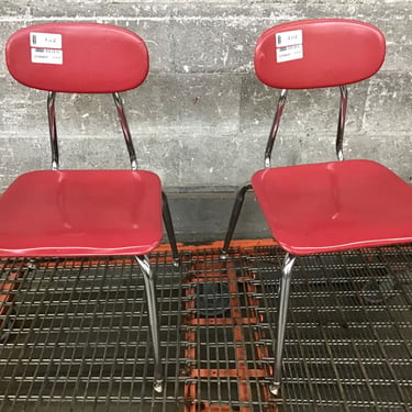 Vintage School Chair Pair (Seattle)