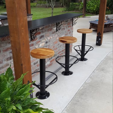 Outdoor Barstools, Outdoor Bar, Bolt Down Bar Stools, Counter Stools, Patio Bar Stools, Outdoor Furniture, Counter Height Stool, Patio Chair 