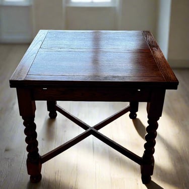 Antique English Game/Draw Leaf Table MF269-13