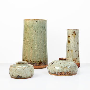 MARIANNE WESTMAN group of studio vases Rorstrand, Sweden