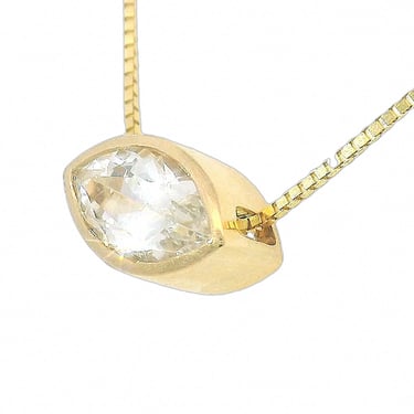 Colorado Topaz Marquise Neckalce