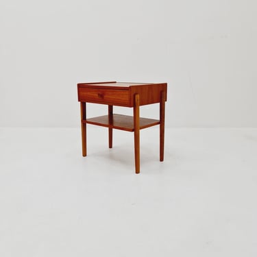 Danish Midcentury teak side tables/Bedside tables, 1960s 