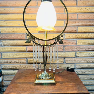 Antique Lamp Hollywood Regency Ornate Table Lamp 