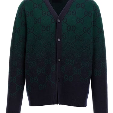 Gucci Men 'Gg Degradé' Cardigan