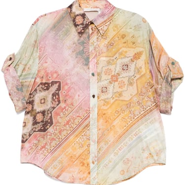 Zimmermann Women Tallow Printed Silk Shirt