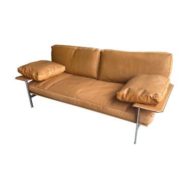 B&#038;B Italia Leather Diesis Sofa, Italy