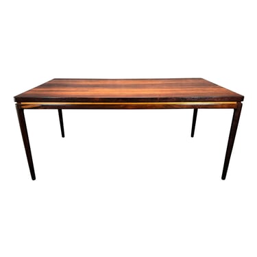 Vintage Danish Mid Century Modern Rosewood Dining Table by Johannes Andersen 