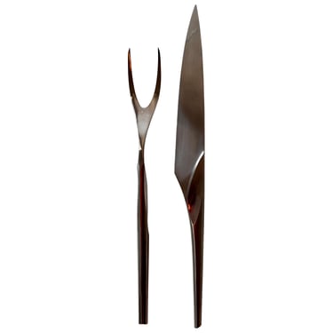 Stainless Steel Serving / Carving Utensil Set by AS, Italy