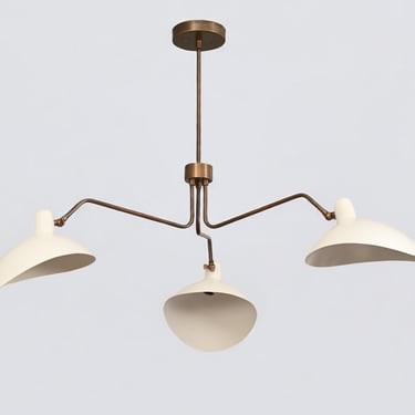 SERGE MOUILLE  style chandelier 