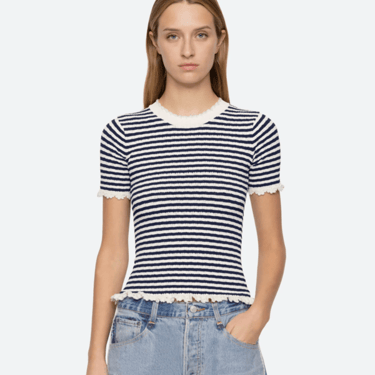 Sea NY Addy Stripe Sweater Tee