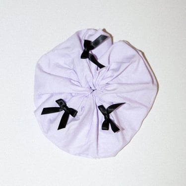 KkCo Grande Bow Scrunchie - Lilac