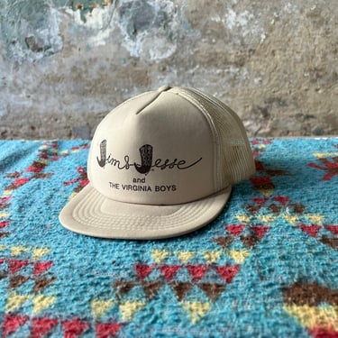 Vintage Jim and Jesse and the Virginia Boys Snapback Trucker Hat 