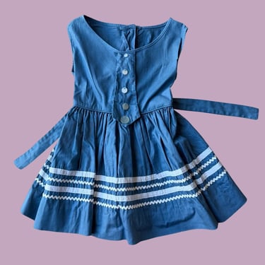 1950s Blue Dress | Pickled Vintage - Palo Alto, CA | ATTIC