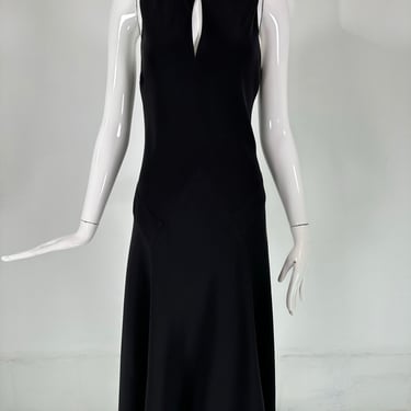 Ralph Lauren Black Label Classic Silk Bias Cut Dress 8