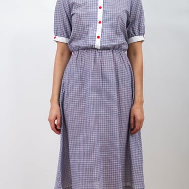 1980s Does 1950s Shirtdress