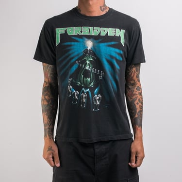 Vintage 1990 Forbidden Twisted Into Form Tour T-Shirt 