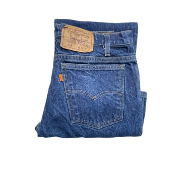 Vintage Levis 517 Jeans, Orange Tab, Talon Zipper, Made in USA, Size 36 