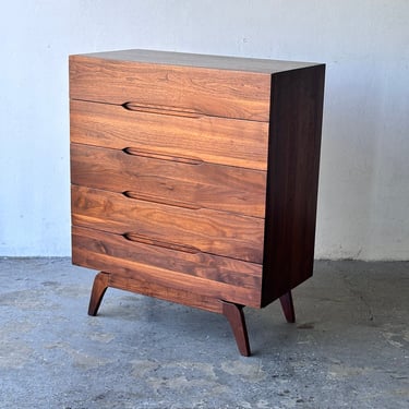 In the style Arne Vodder Solid walnut Chest or Highboy, Mid Century 1960/50’s 