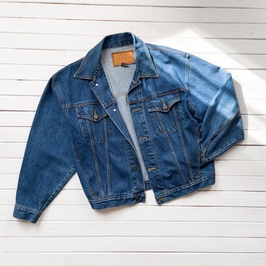 vintage jean jacket 80s 90s The Limited denim jacket 