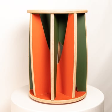 SIMPLE Stool | Bundle of the Day | Maile Green + Persimmon