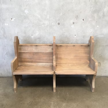 Rustic Church Pew | Urban Americana - Long Beach, CA | ATTIC