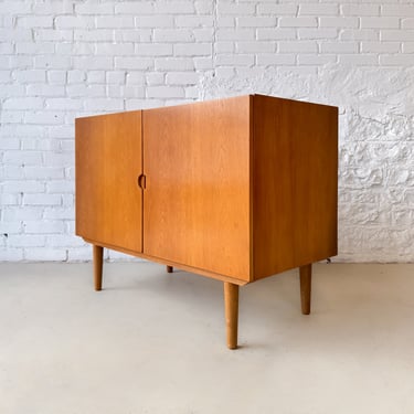 Danish Oak Two Door Cabinet