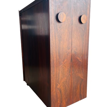 Danish Modern Rosewood Foldable Bar Johannes Andersen 