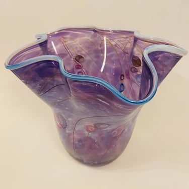 Art Glass Vase by Paul Allen Counts 