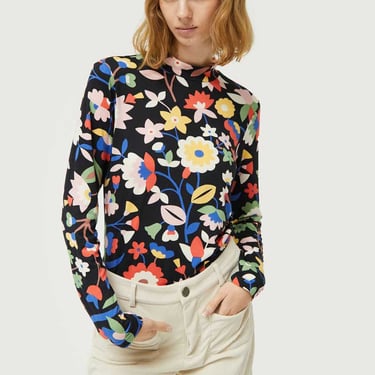 Compañia Fantastica - Mock Neck Top - Mod Floral