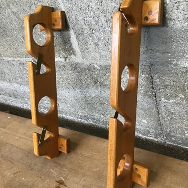 Teak Fishing Rod Rack (Seattle)