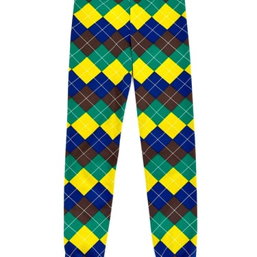 Comme Des Garçons Diamond Print Pants