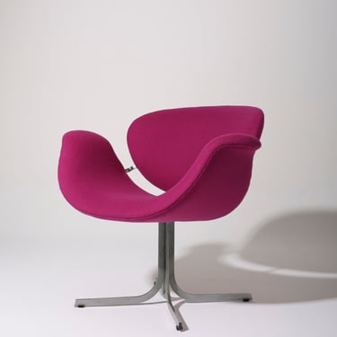 FAUTEUIL ROSE "TULIP" PIERRE PAULIN