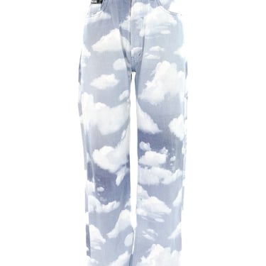 Moschino Cloud Printed Pants