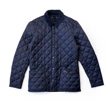 BARBOUR NAVY QUILTED JACKET