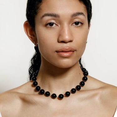 Wolf Circus: Dotti Necklace in Onyx