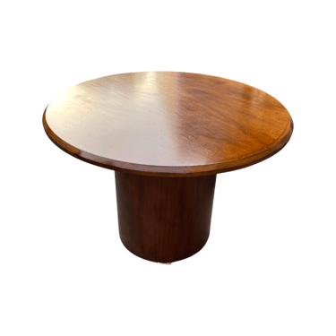 Wood Drum Dining Table 42” Diameter
