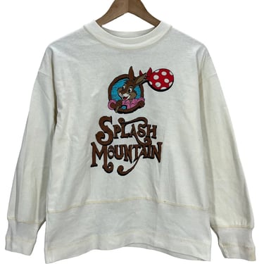 Vintage 80's Splash Mountain Briar Rabbit Long Sleeve T-Shirt Women’s Medium