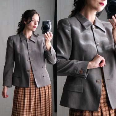 Vintage 1950s BUCK SKEIN Rayon Gabardine Ricky Jacket ~ | Sparrows