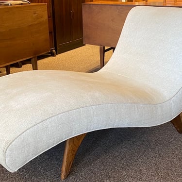 Item #MM1 Mid 20th Century Adrian Pearsall / Greta Grossman Style Wave Lounge Chair