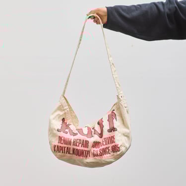 Kapital Kountry Newspaper Bag, Ecru | Glasswing Shop