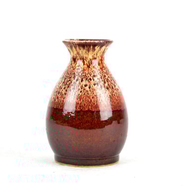 Studio ceramic vase KTF handmade ceramic 50s 60s pottery signed flower vase design pottery mid century vintage art ceramic retro 