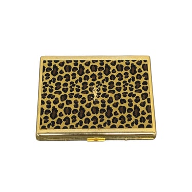 YSL Cheetah Cigarette Case