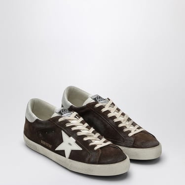 Golden Goose Super-Star Brown/White Low Trainer Men